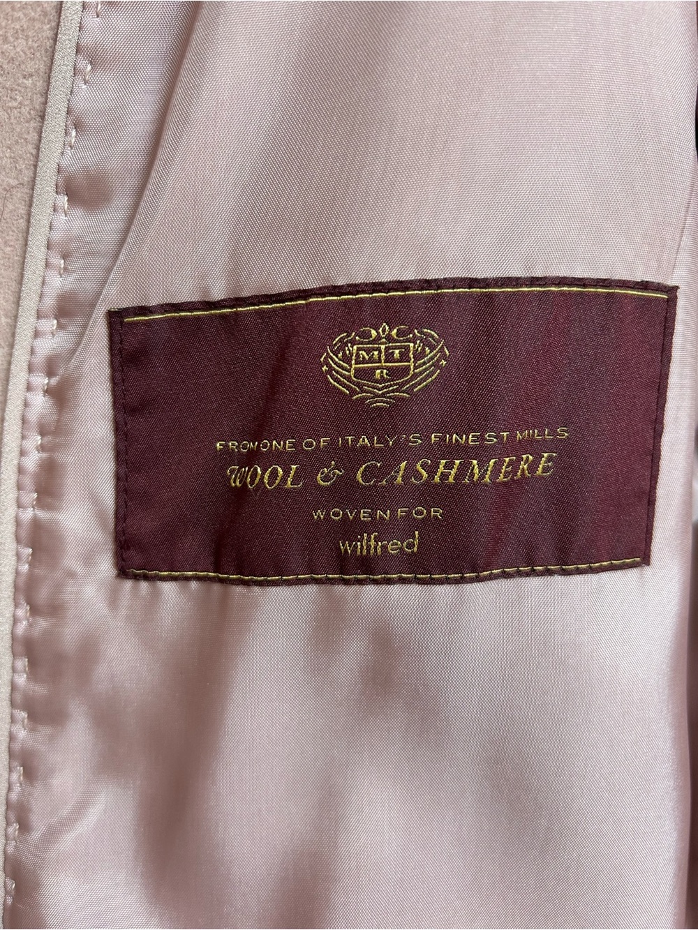 Aritzia Wilfred Wool and Cashmere Coccon coat size xl - Picture 3 of 5